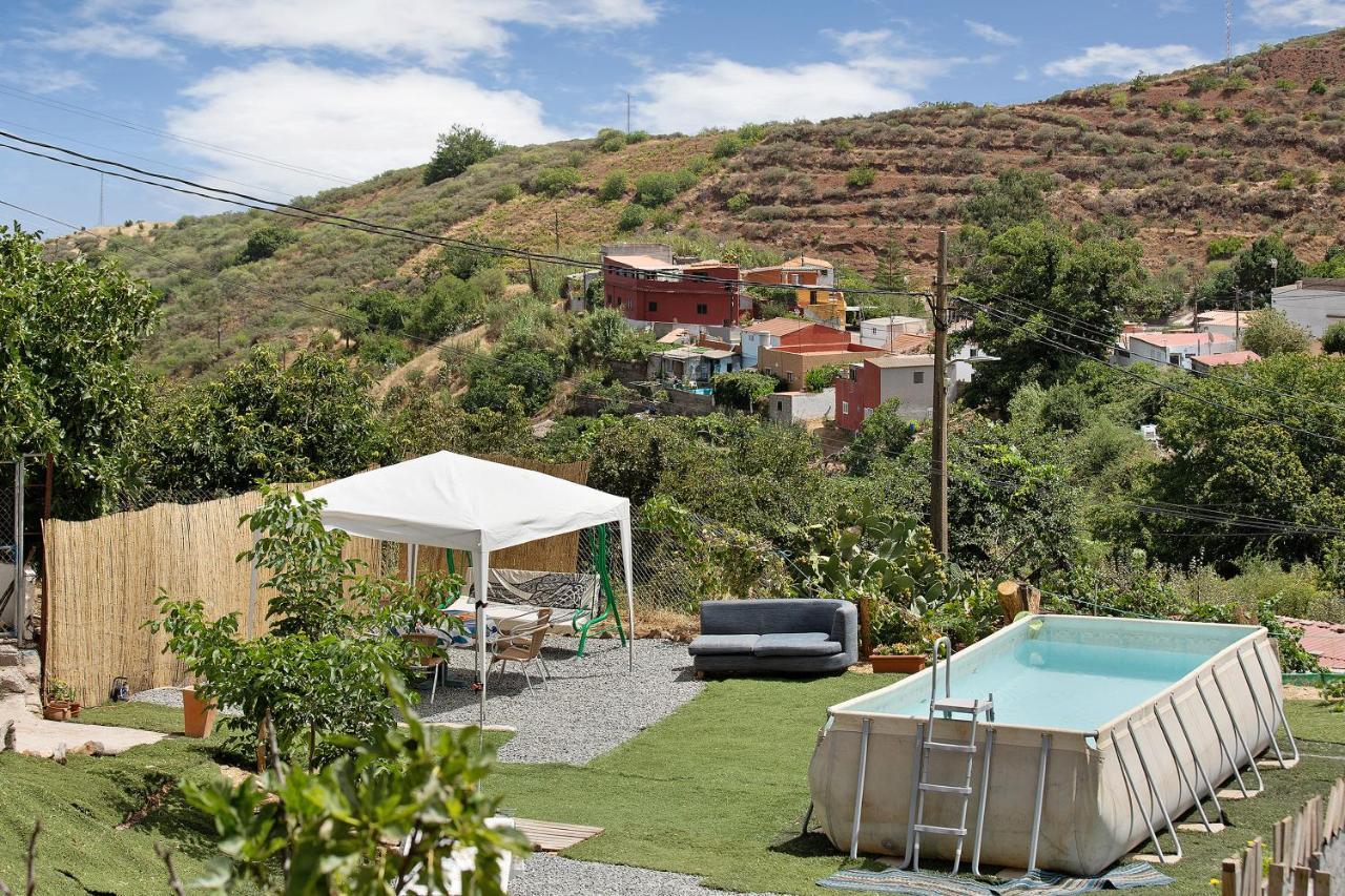 Vv Rural Finca Ecocielo Vega de San Mateo Bagian luar foto